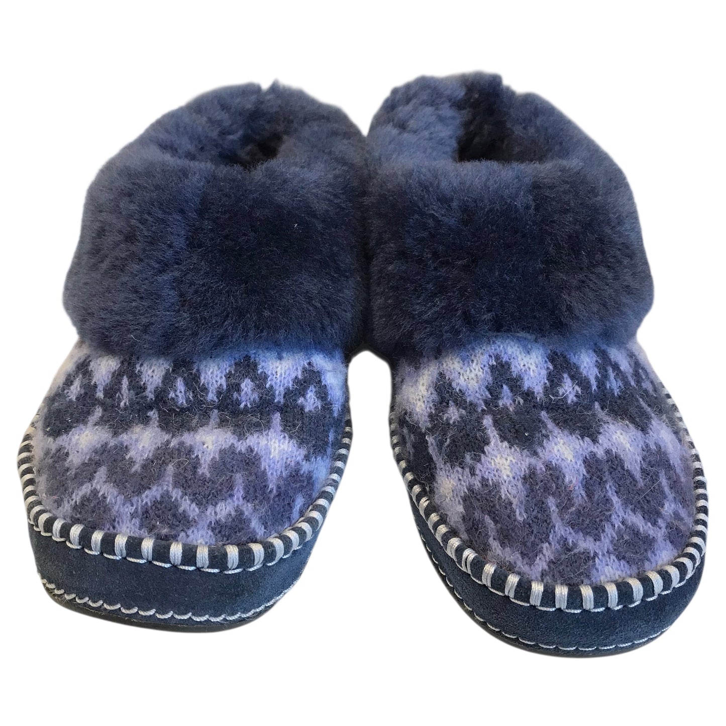 Slippers Designer By Ugg In Blue, Size:9