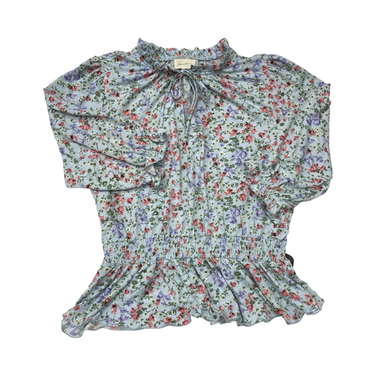 Top Ls By Melloday In Floral Print, Size:Xl