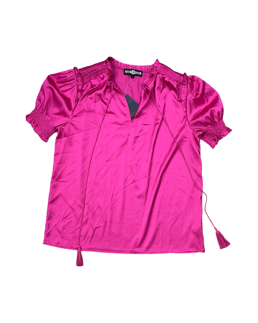 Top Ss By Clothes Mentor In Pink, Size:L