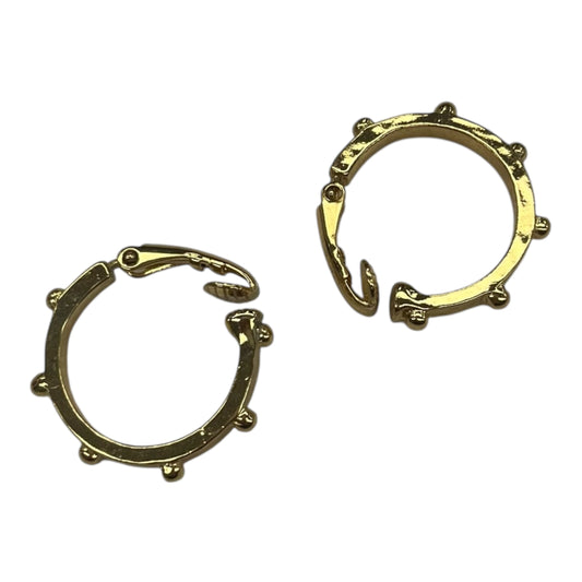 Earrings Clip By    Clothes Mentor In Gold