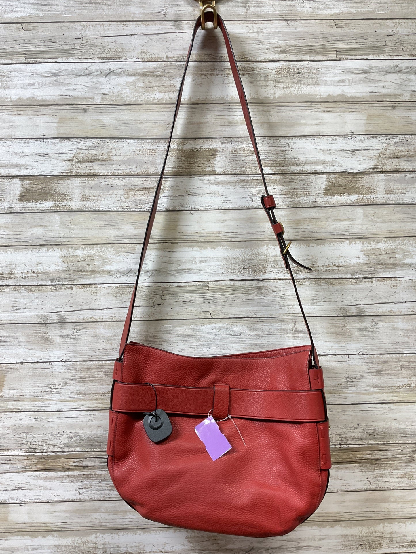 Crossbody Designer By Tory Burch In Red, Size:Large