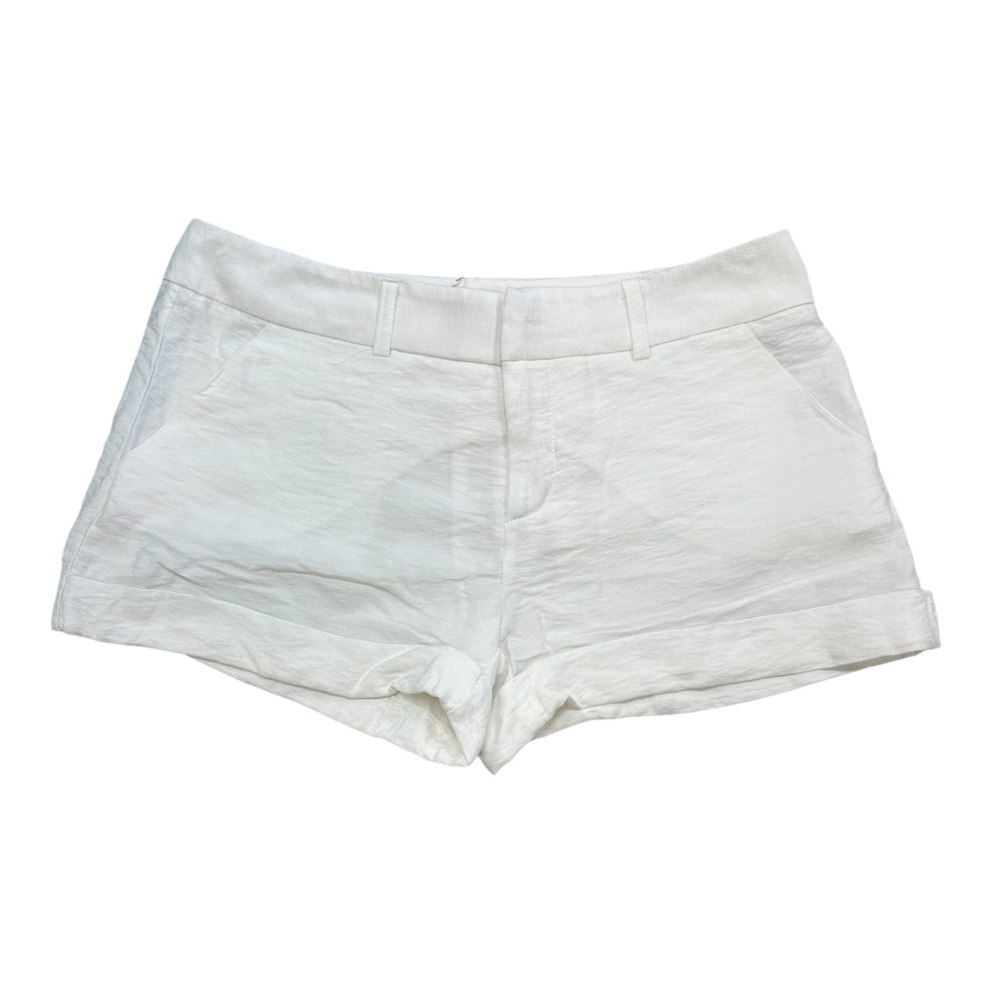 Shorts By Aqua In White, Size:L
