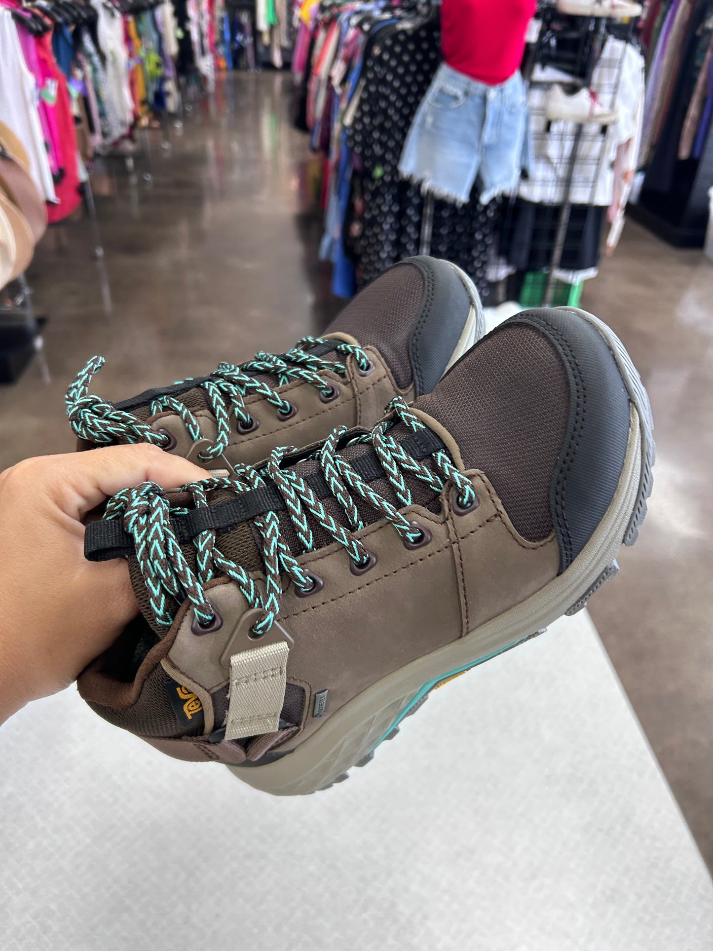 Boots Hiking By Teva In Brown, Size:5