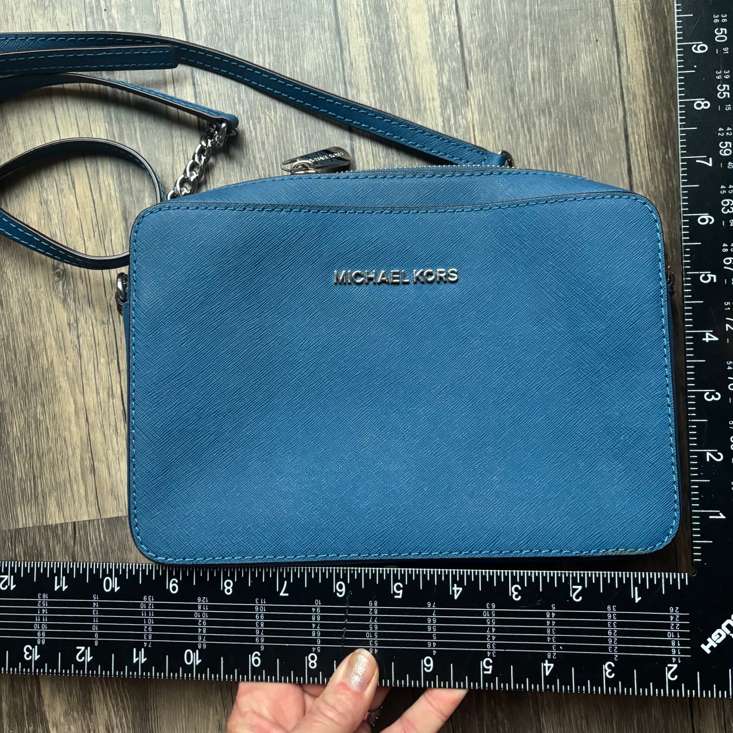 Crossbody Designer By Michael Kors, Size: Medium