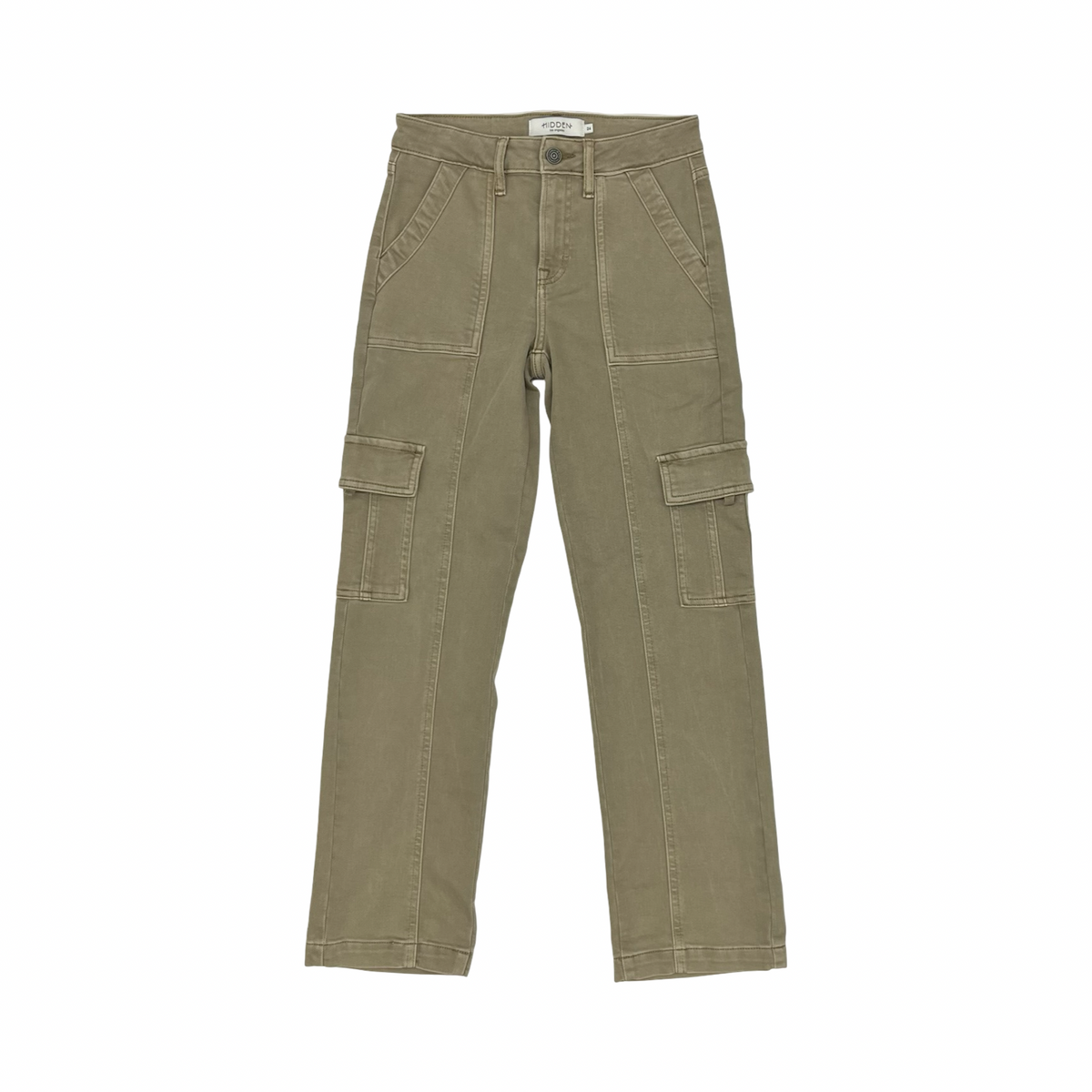 Jeans Straight By Hidden In Tan Denim, Size:0
