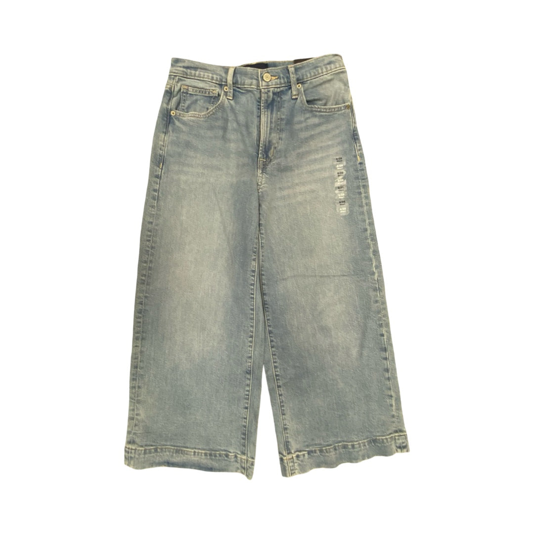 Jeans Cropped By Gap In Blue Denim, Size:6