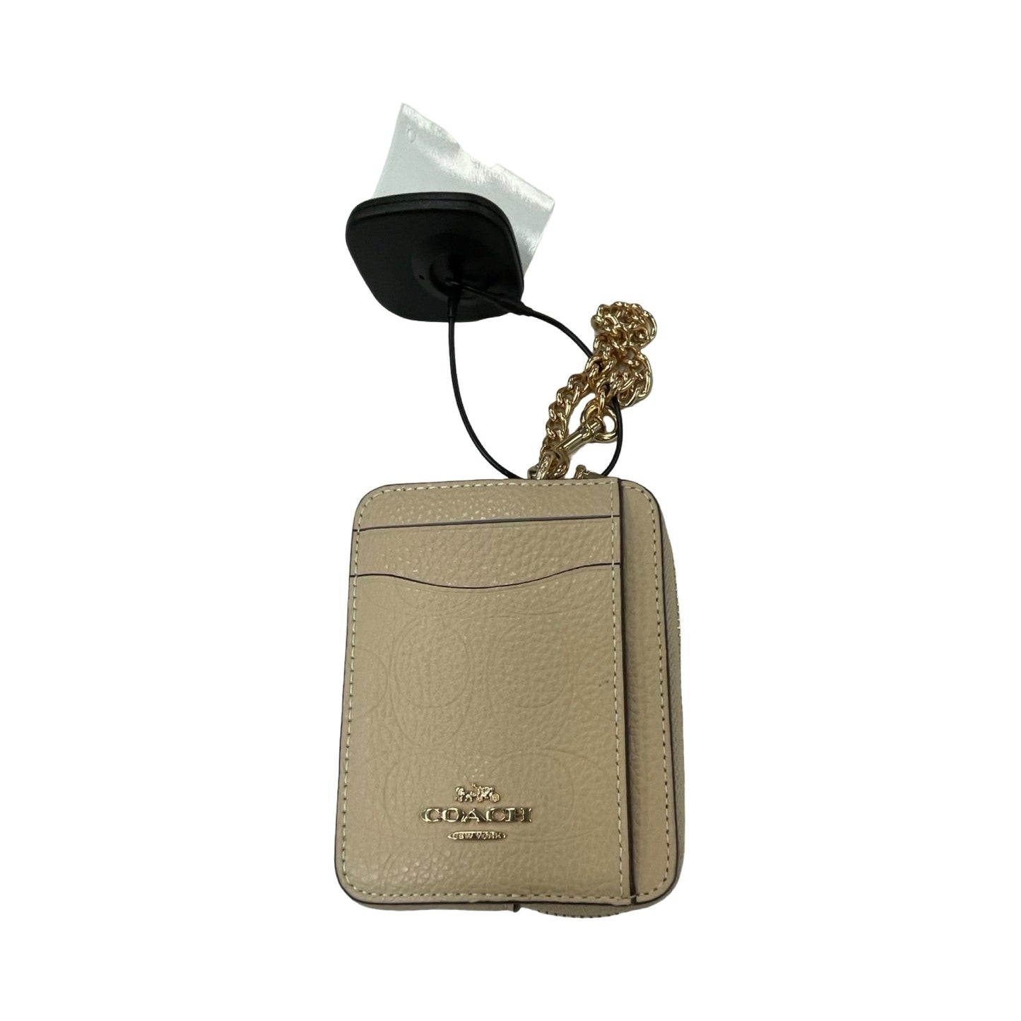 Wallet Designer By Coach In Cream, Size:Small