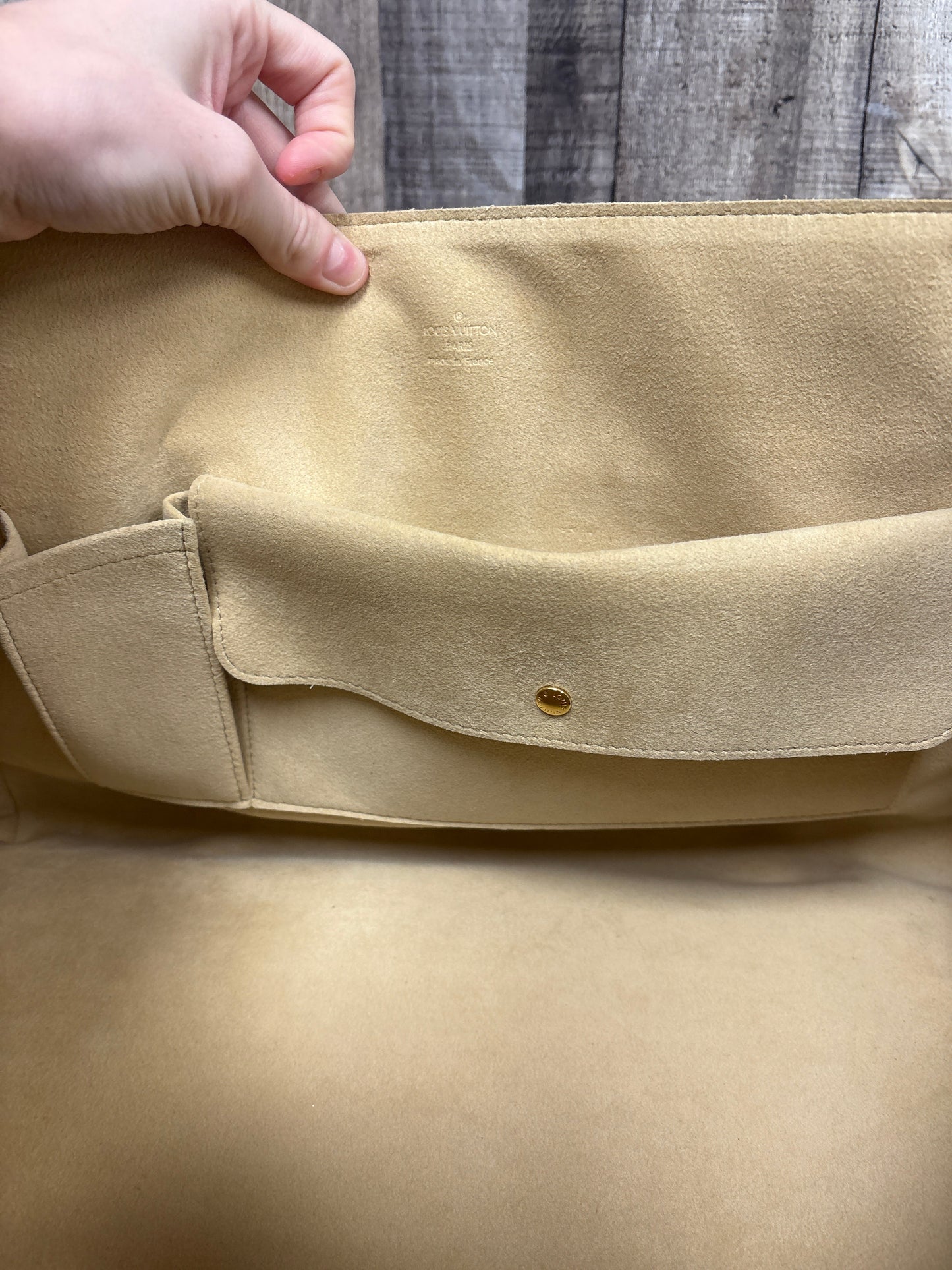 Handbag Luxury Designer By Louis Vuitton, Size: Large