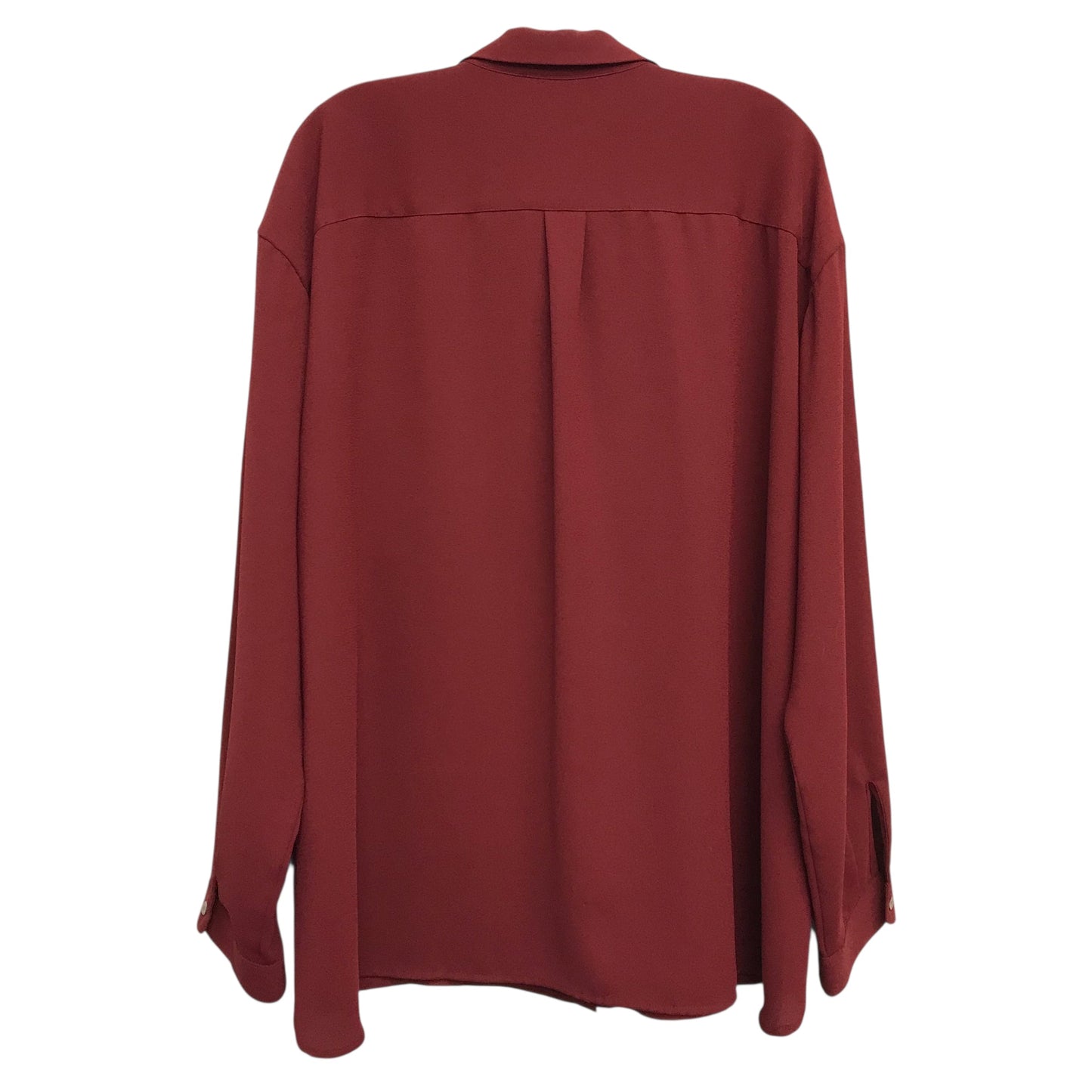 Top Ls By J. Jill In Maroon, Size:Xl