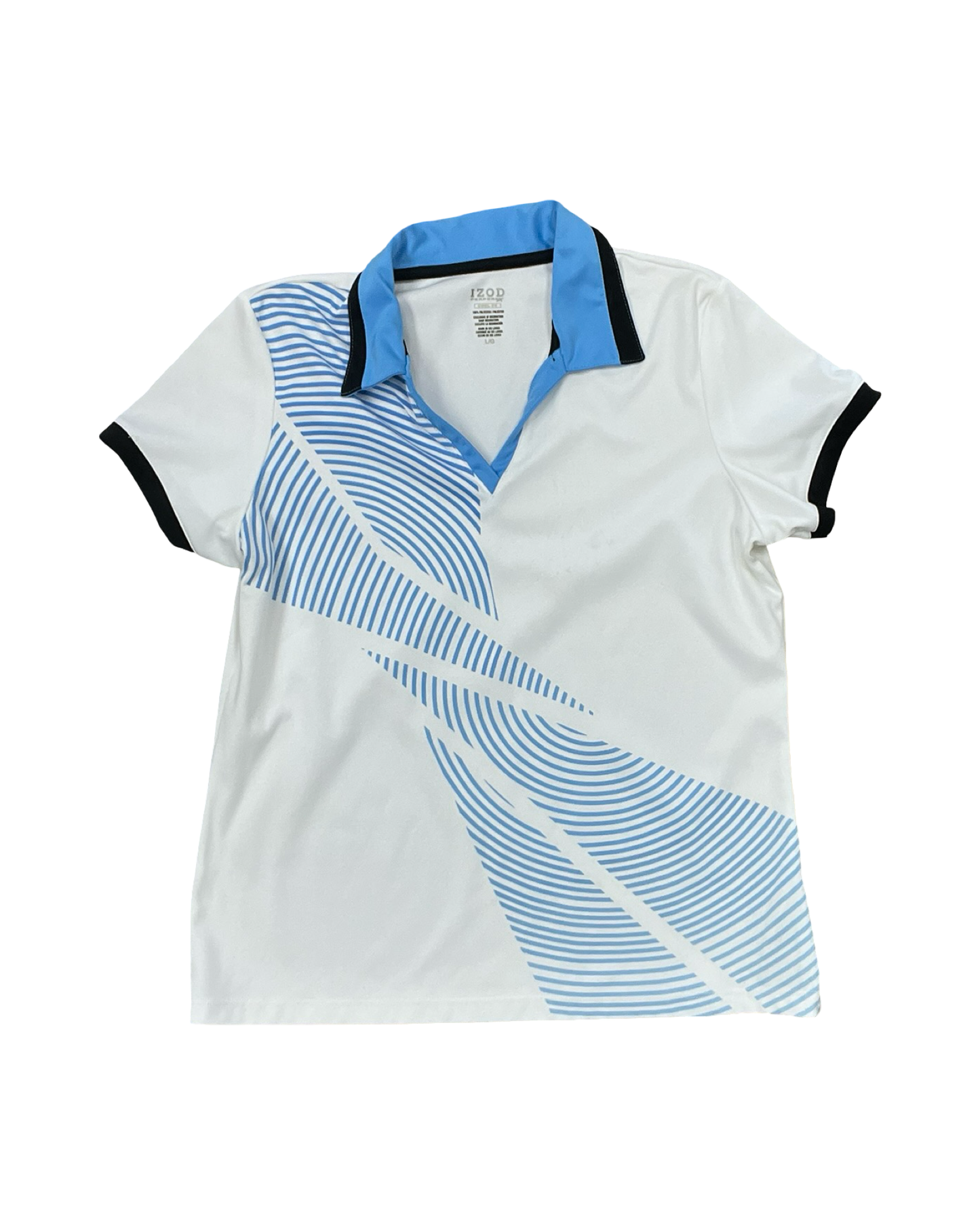 Top Ss By Izod In Blue & White, Size:L