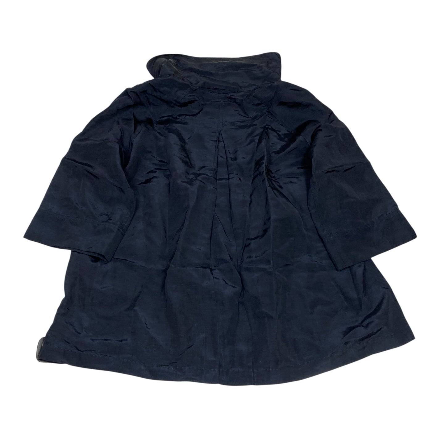 Jacket Designer By Lafayette 148 In Navy, Size:L