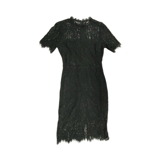 Dress Party Midi By Lulus In Black, Size:S