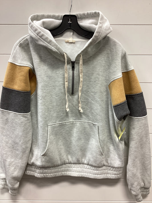 Sweatshirt Hoodie By Hem & Thread In Grey, Size:L