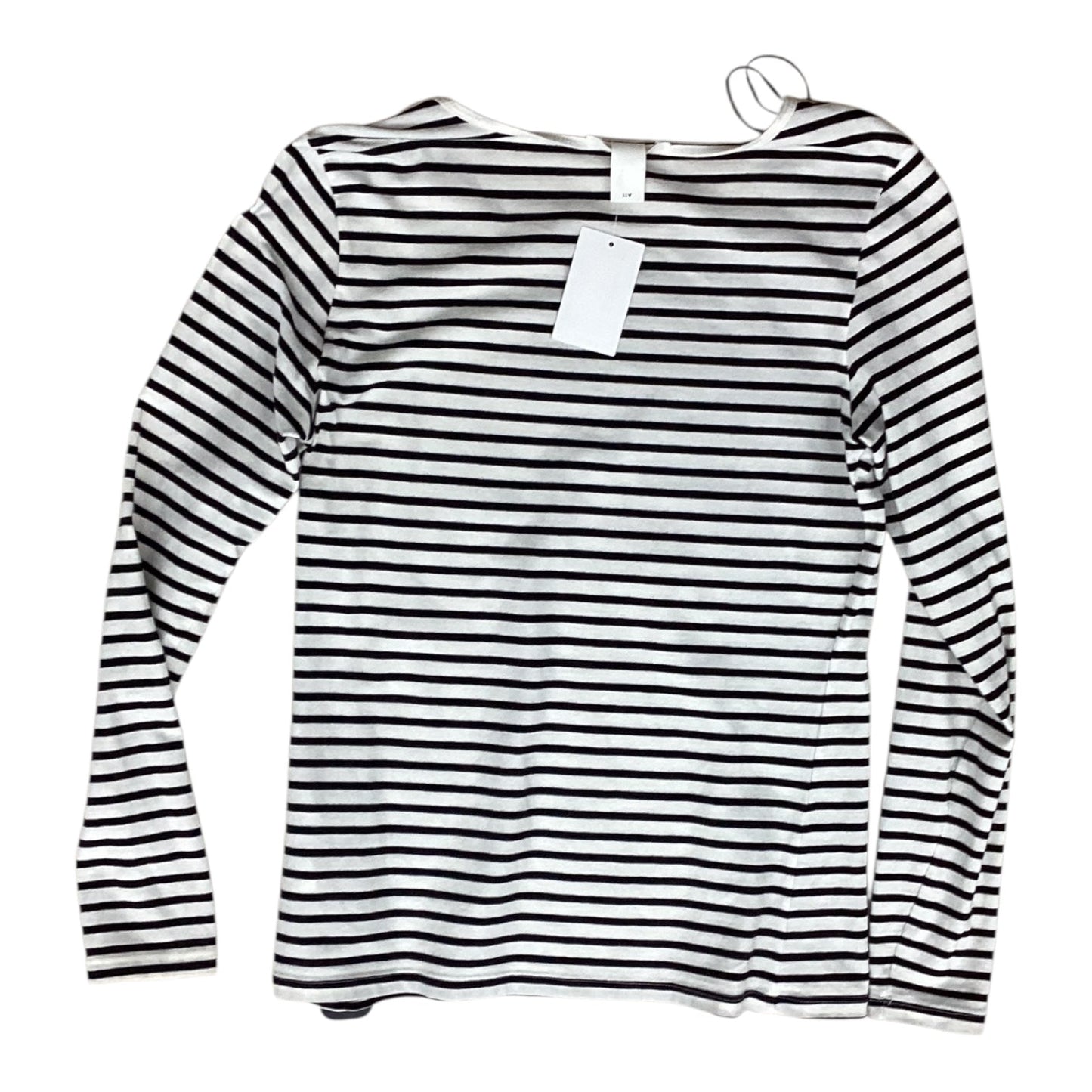 Top Ls Basic By H&M In Striped Pattern, Size:L