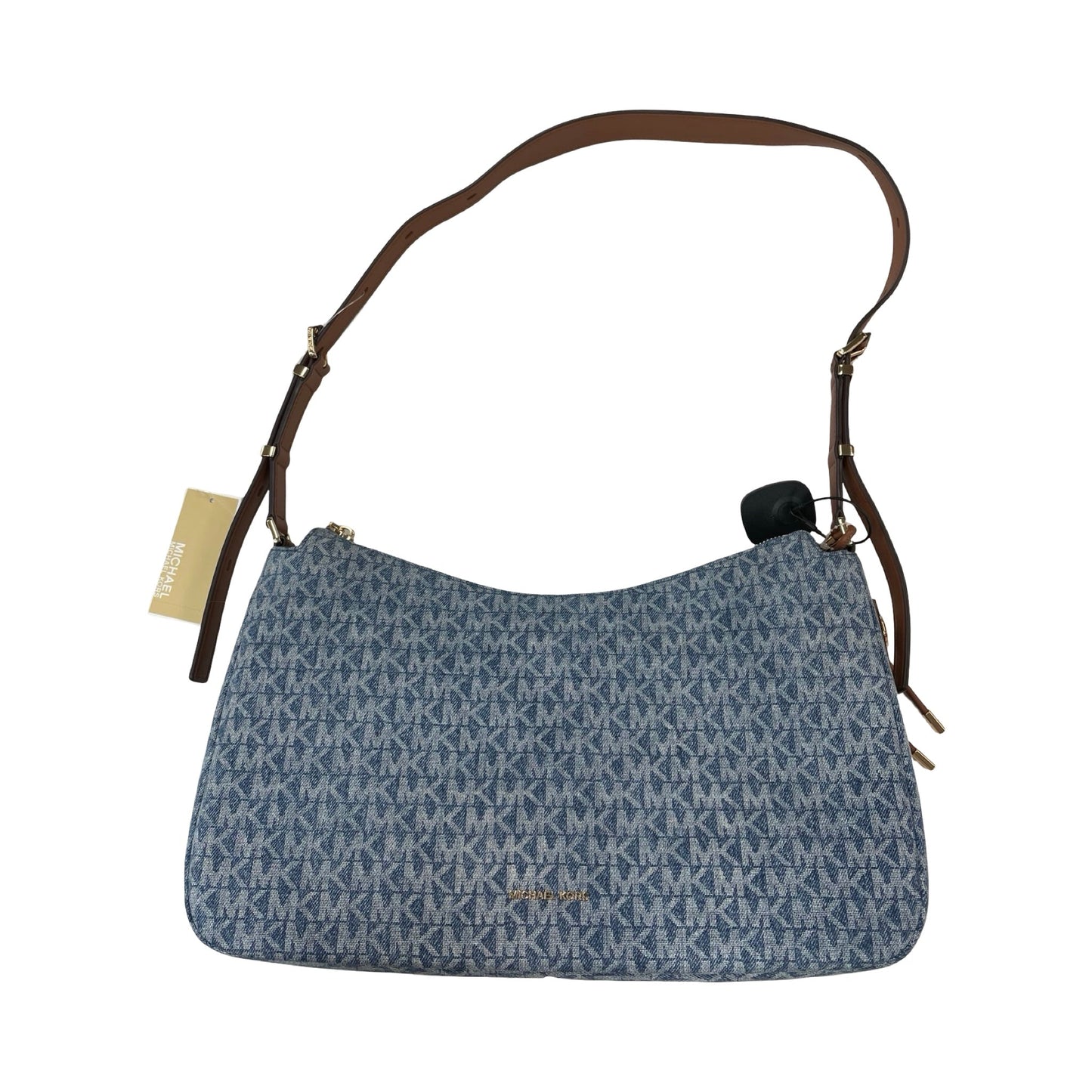 Handbag Designer By Michael Kors In Blue, Size:Medium