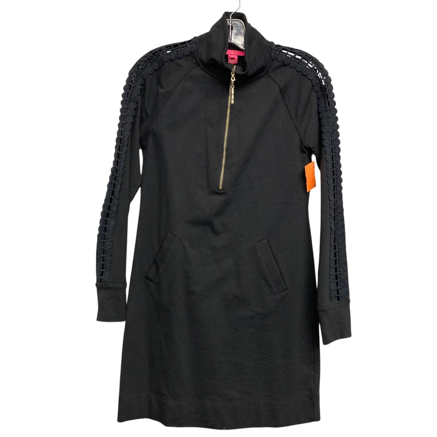 Dress Designer By Lilly Pulitzer In Black, Size:Xxs