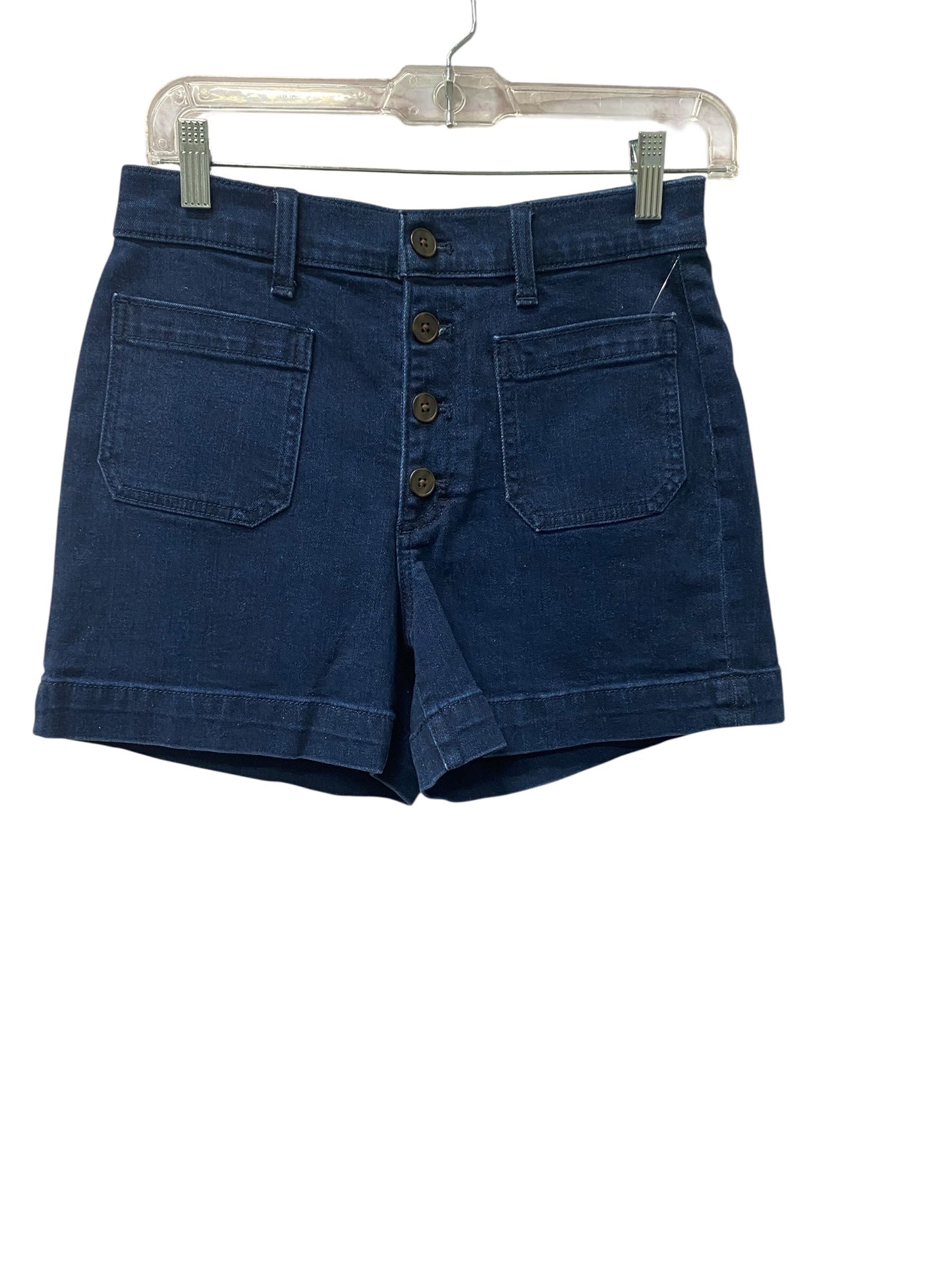 Shorts By J. Crew In Blue Denim, Size:2