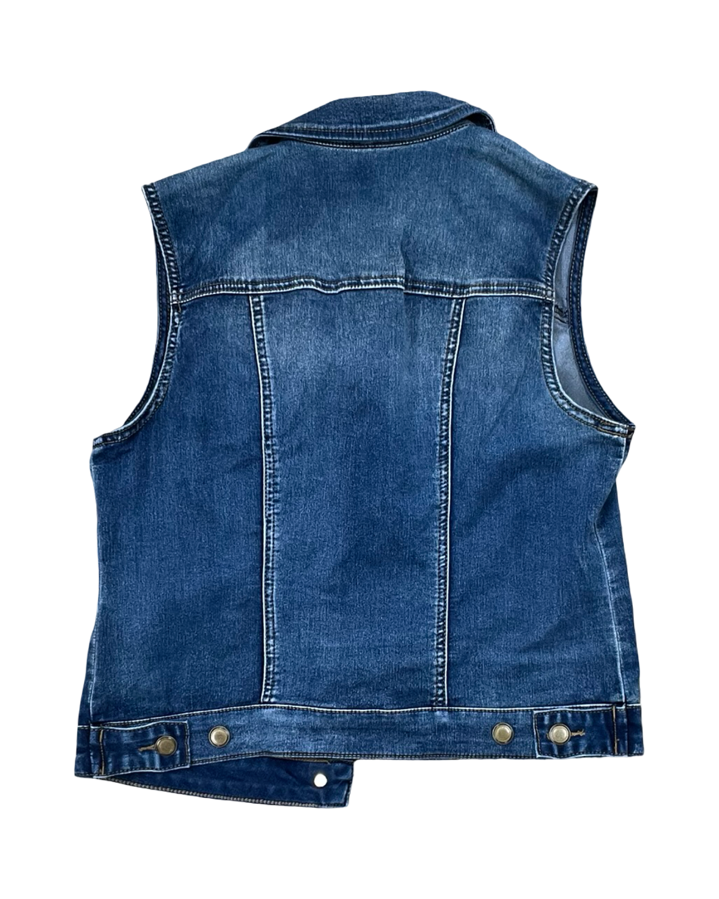 Vest Other By Tribal In Blue Denim, Size:S