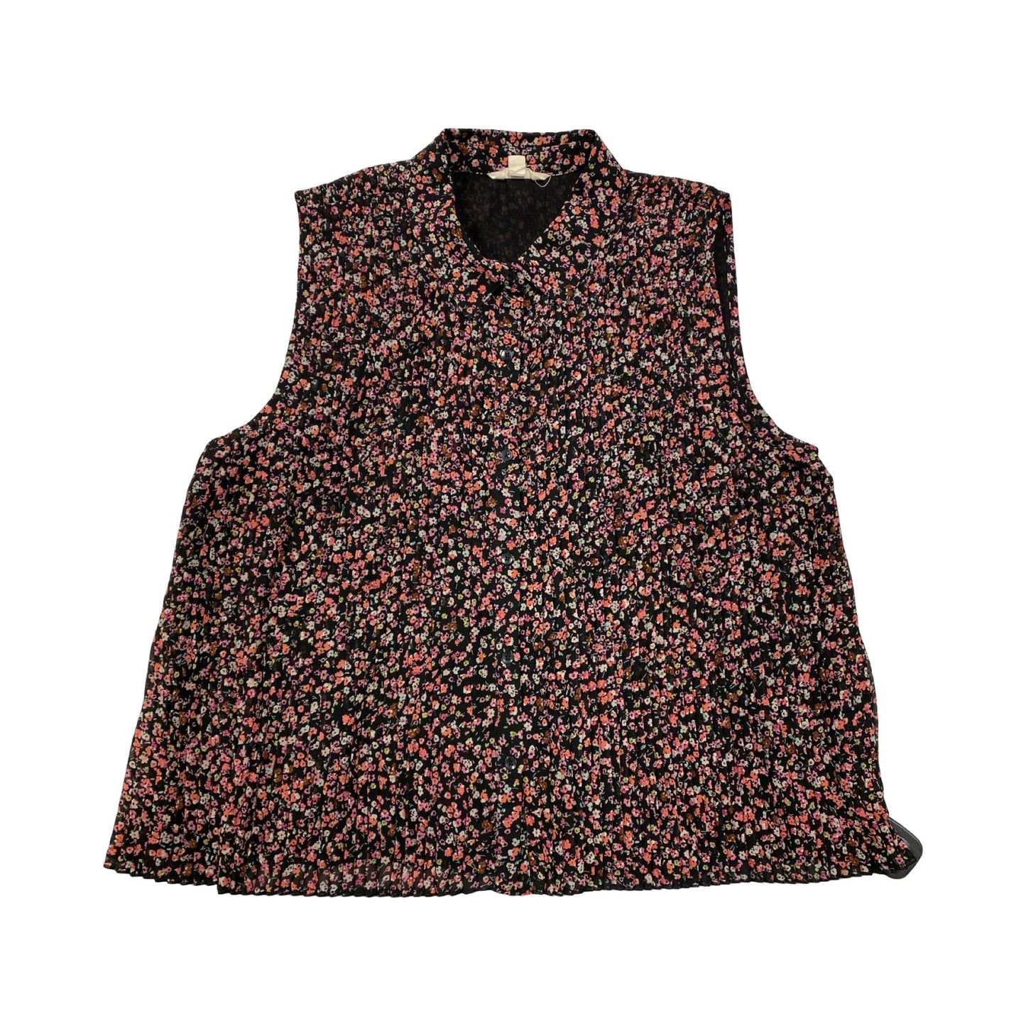 Top Sleeveless By Lucky Brand In Multi, Size:L