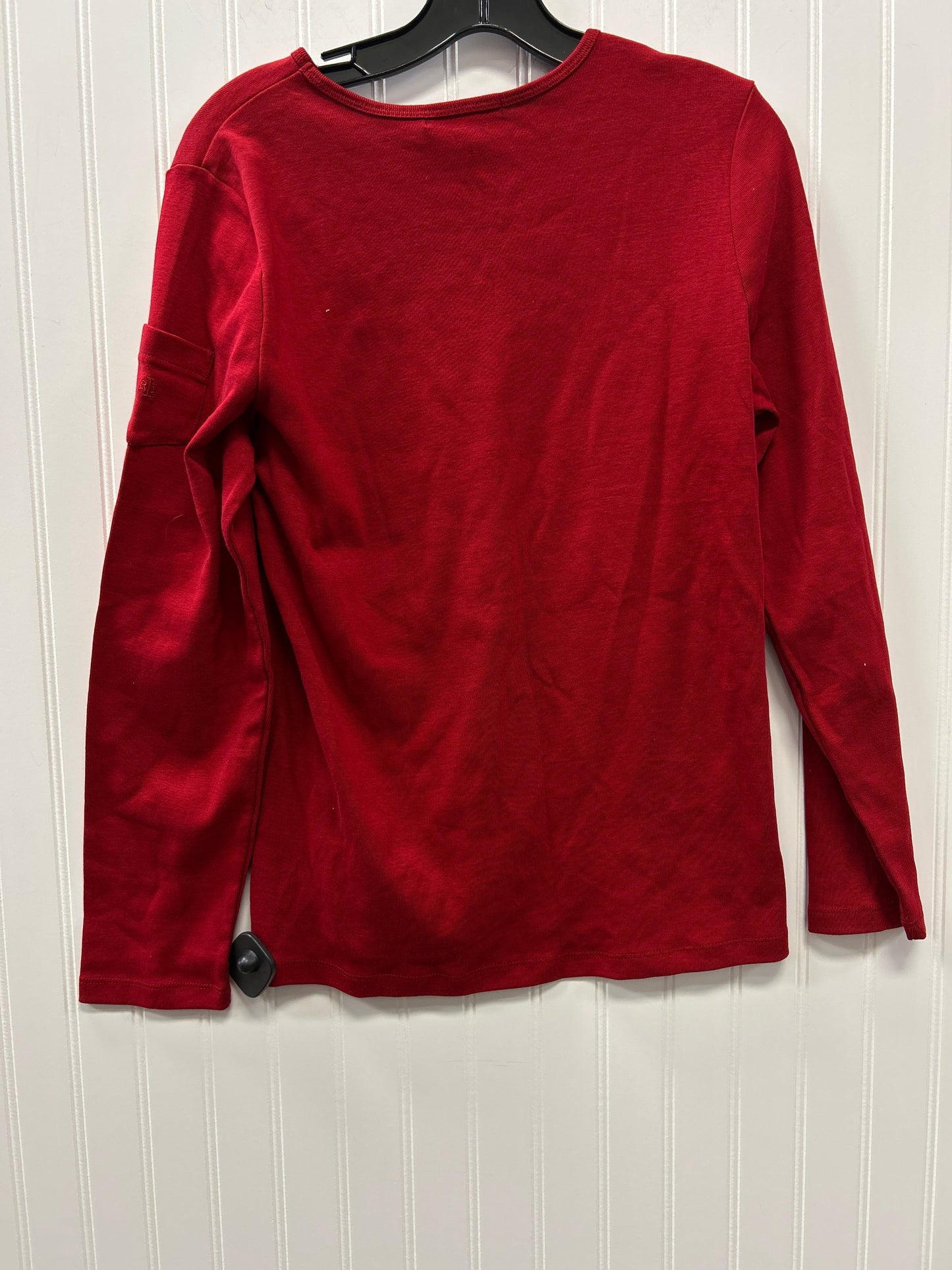 Top Ls By Lauren By Ralph Lauren In Red, Size:Xl NWT