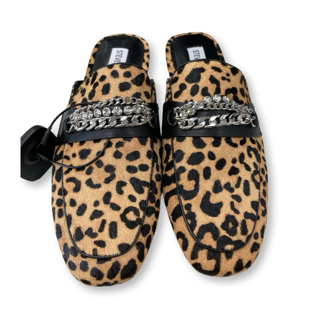 Shoes Flats By Steve Madden In Animal Print, Size:8
