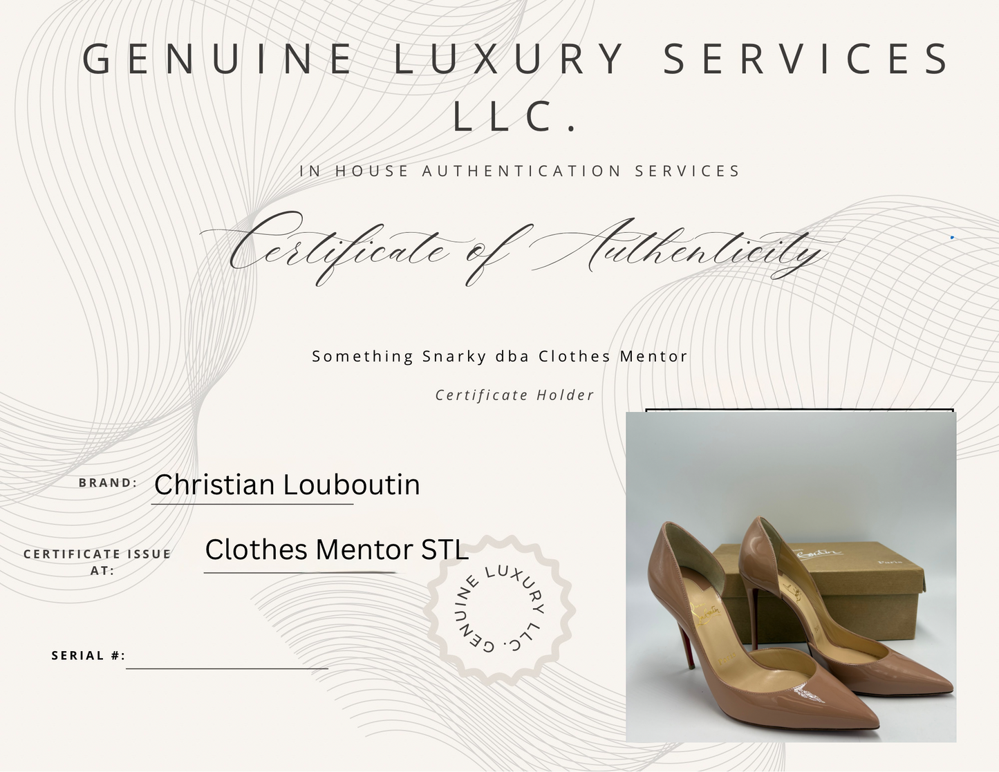 Christian Louboutin Iriza 100 Patent Luxury Heels, Size: 9 / 39