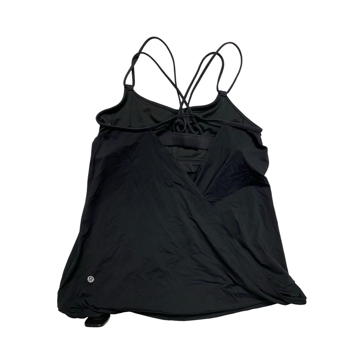 Athletic Tank Top By Lululemon In Black, Size:6