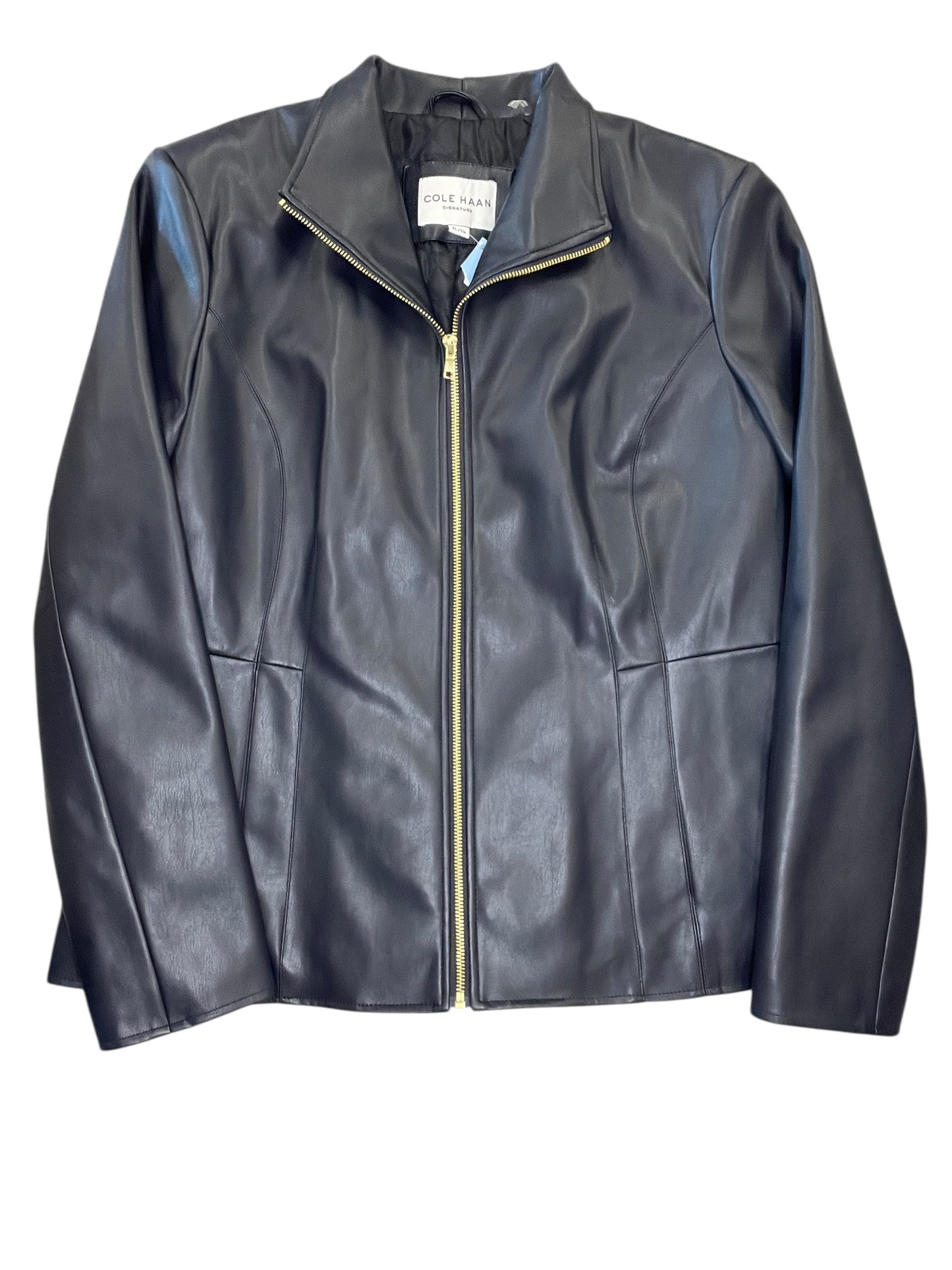 Jacket Other By Cole-Haan In Black, Size:Xl