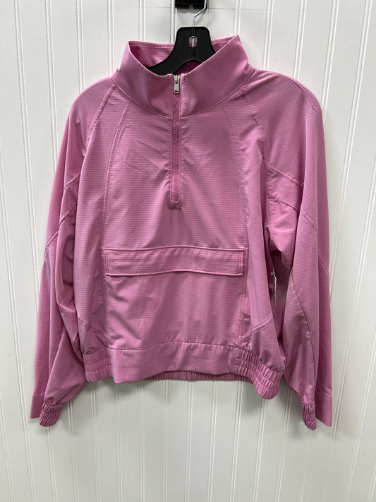 Athletic Jacket By Athleta In Pink, Size:Sp