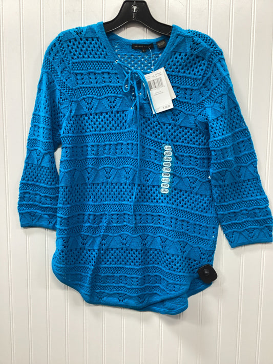 Top Ls By Jeanne Pierre In Blue, Size:L