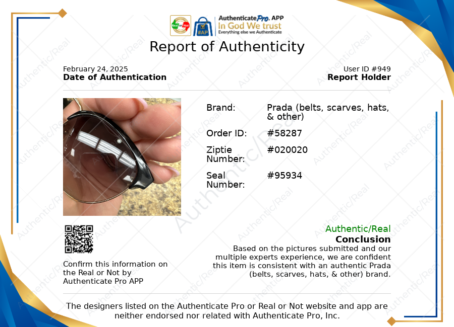 Sunglasses Luxury Designer By Prada