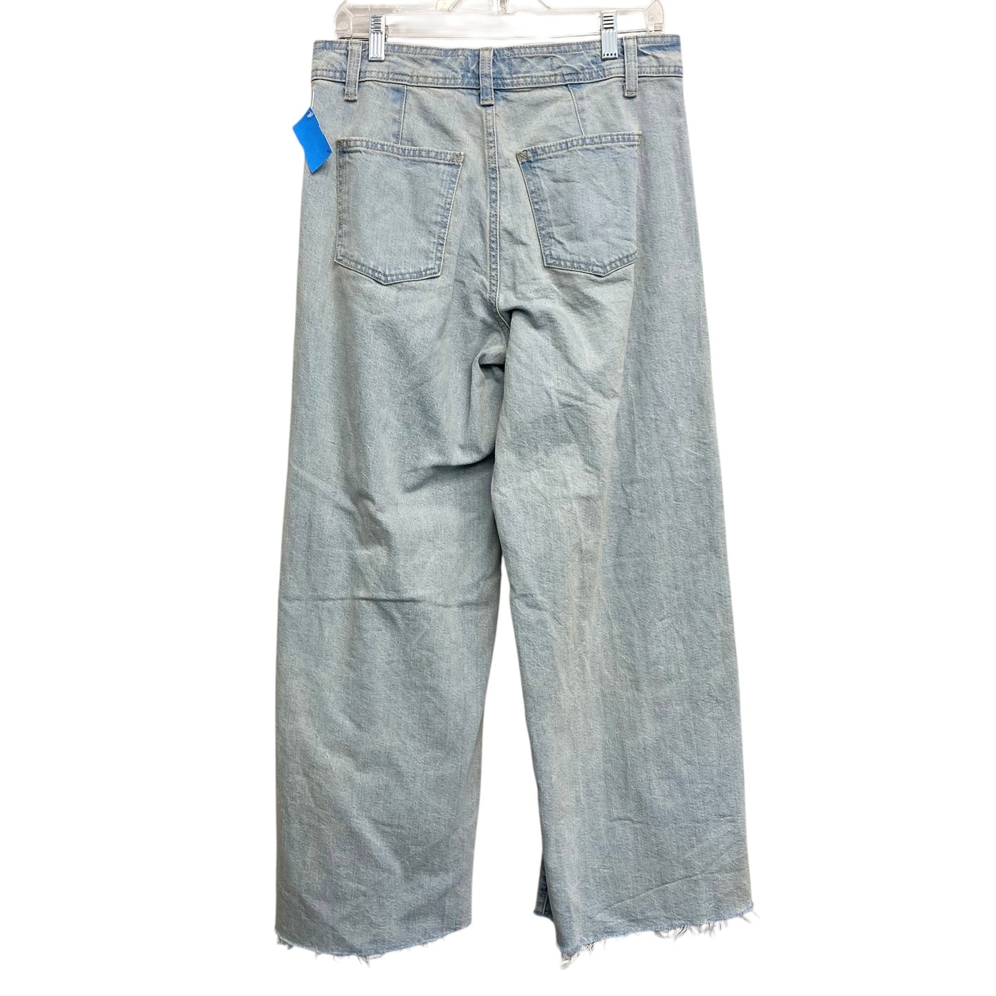 Jeans Wide Leg By Universal Thread In Blue Denim, Size:8