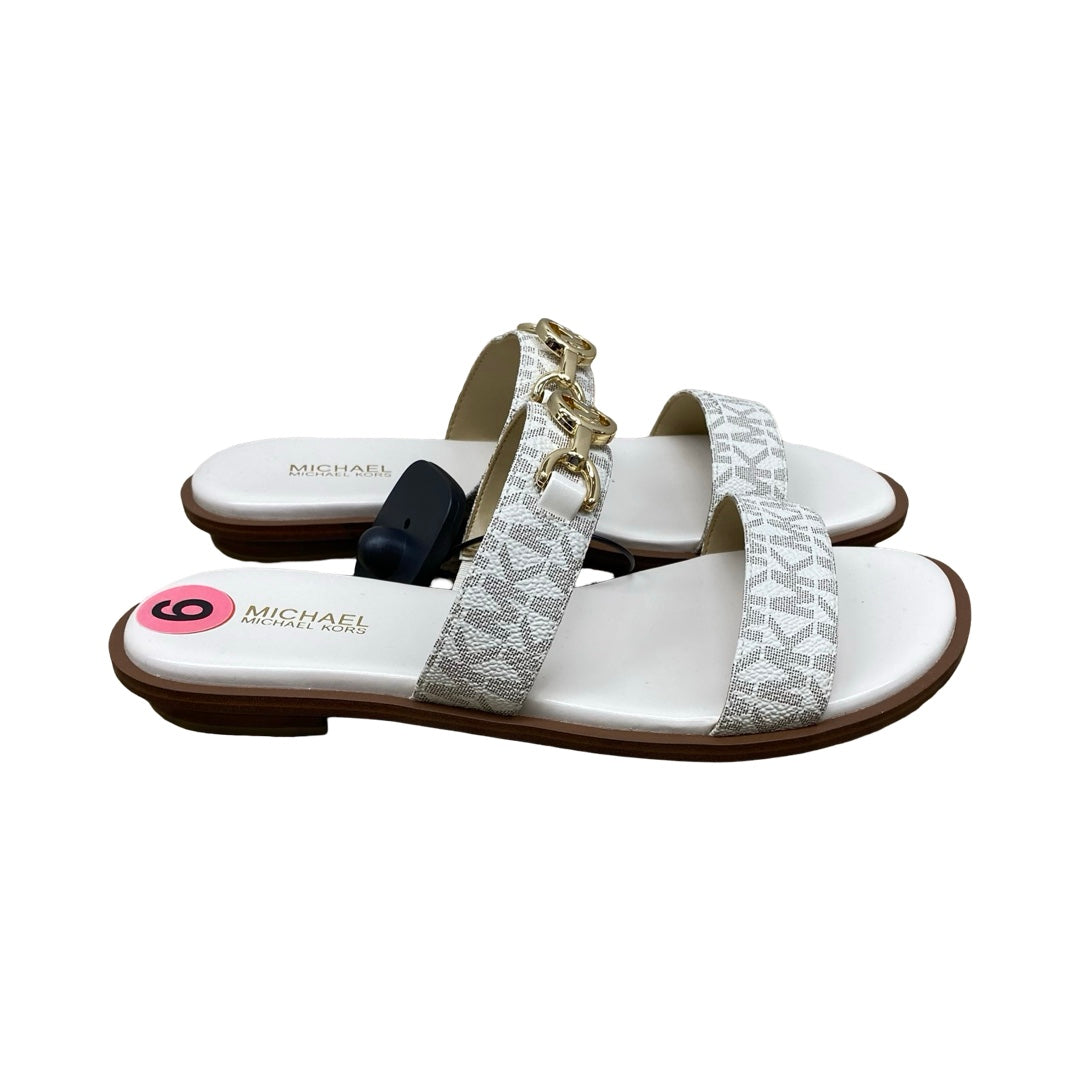 Sandals Designer By Michael Kors In Multi, Size:6