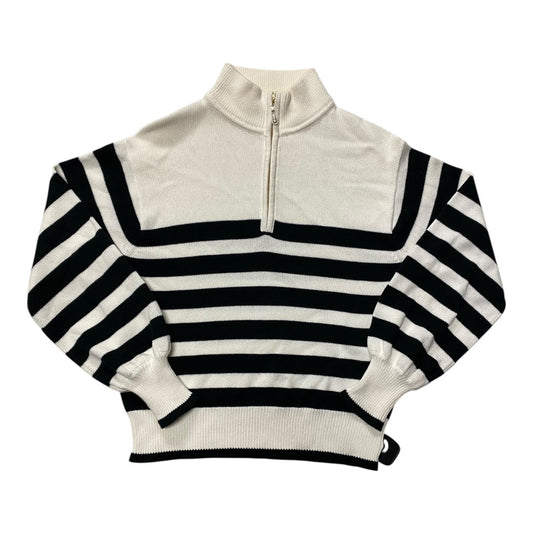 Sweater By J. Crew In Black & White, Size:S
