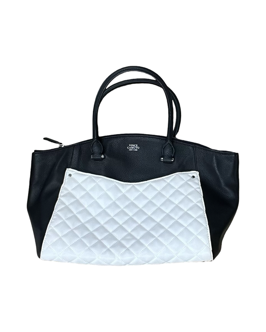 Handbag By Vince Camuto In Black, Size:Medium