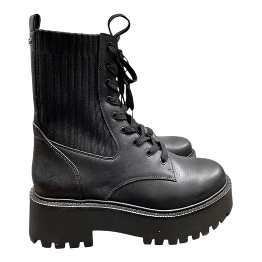 Boots Mid-Calf Heels By Sam Edelman In Black, Size:8