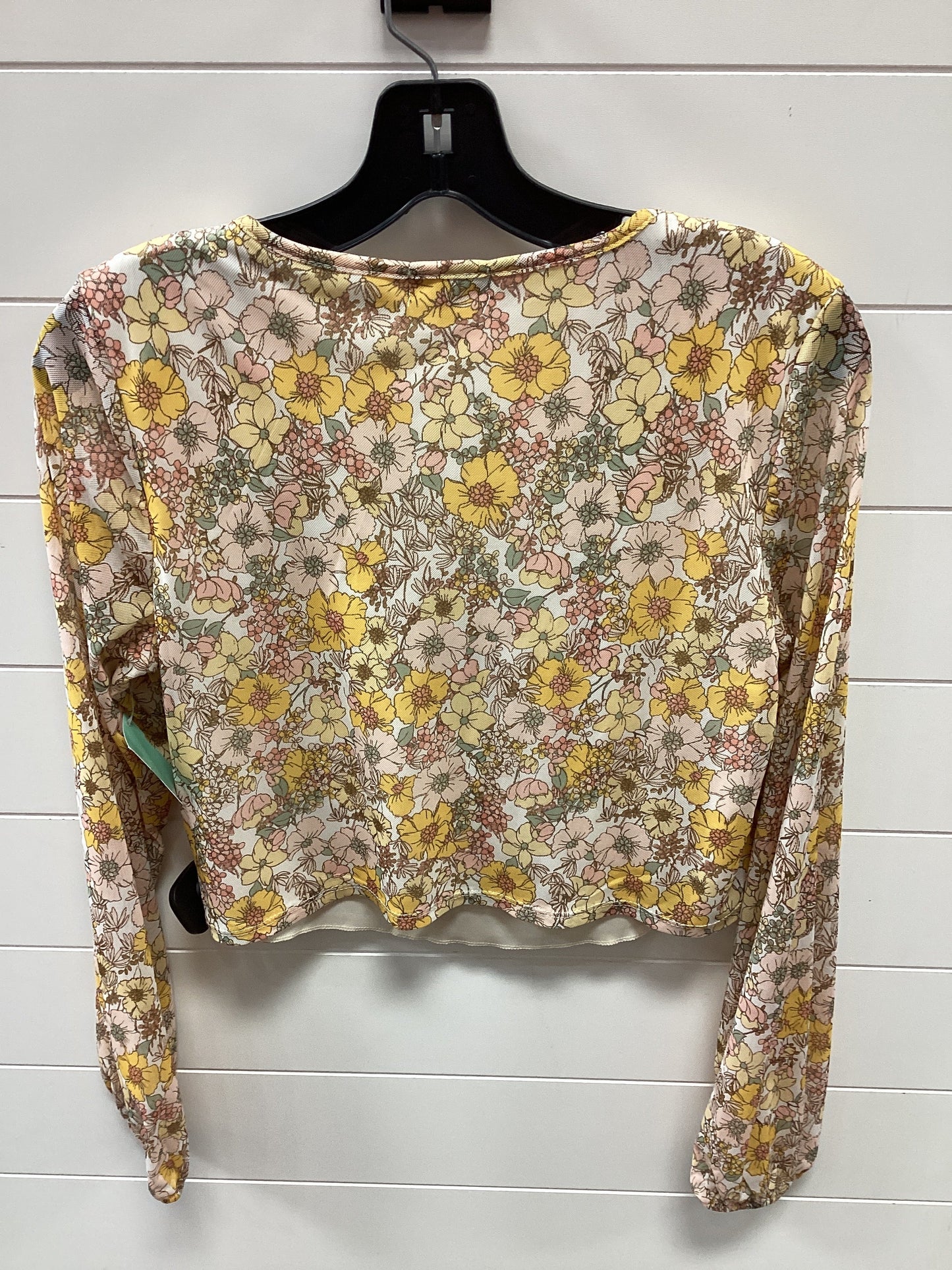 Top Ls By Cmc In Floral Print, Size:Xl