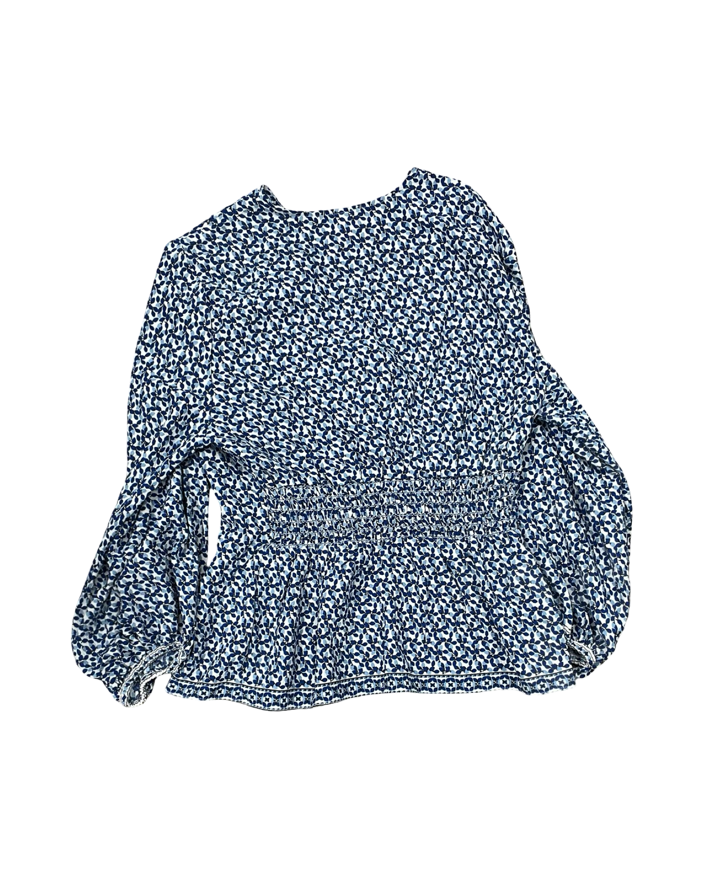 Top Ss By Max Studio In Blue & White, Size:L