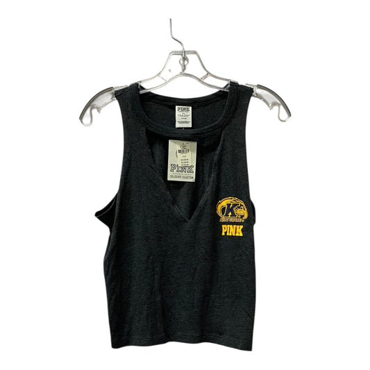 Athletic Tank Top By Pink In Grey, Size:Sp