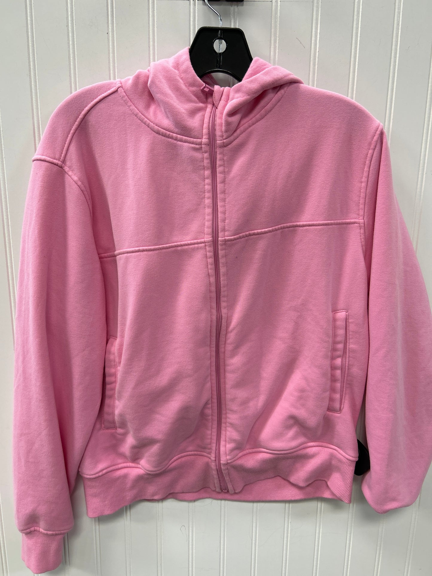 Sweatshirt Hoodie By Zyia In Pink, Size:M