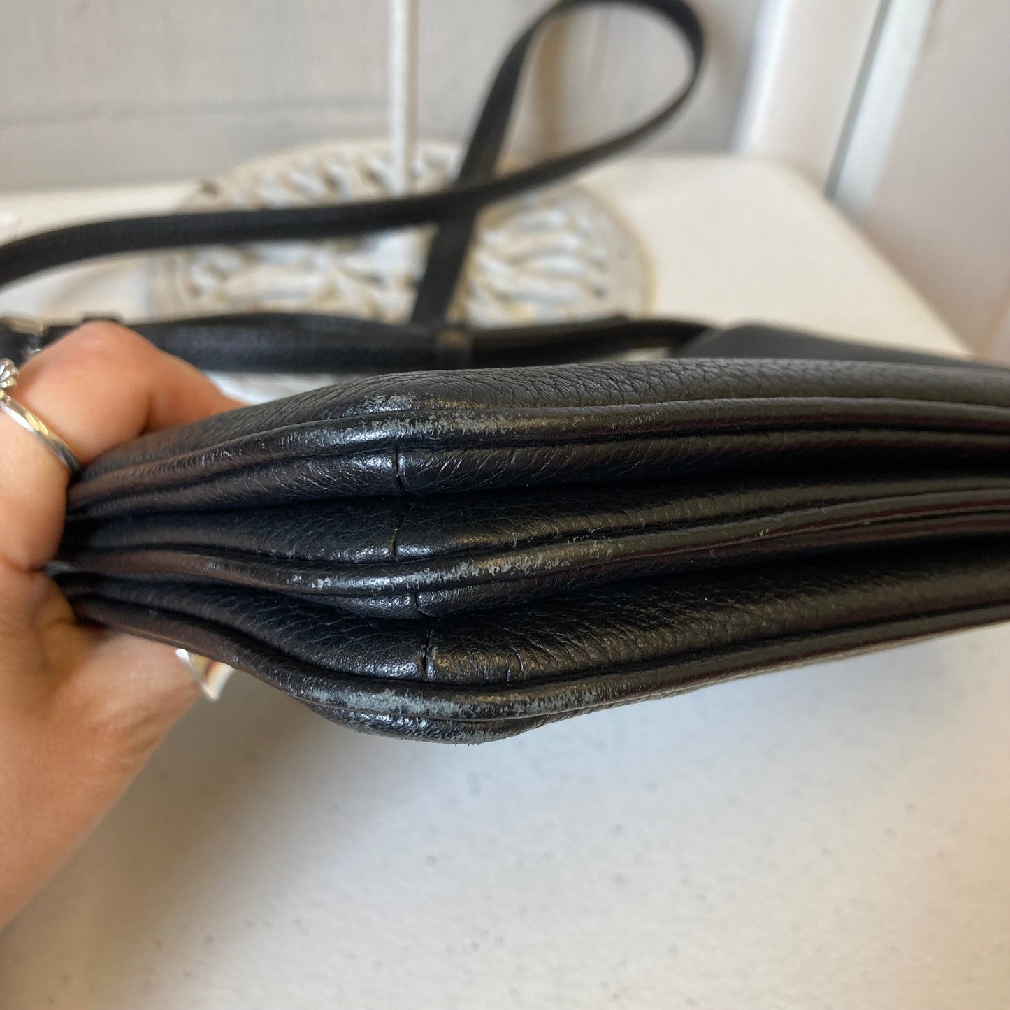 Crossbody Designer By Kate Spade In Black, Size:Medium
