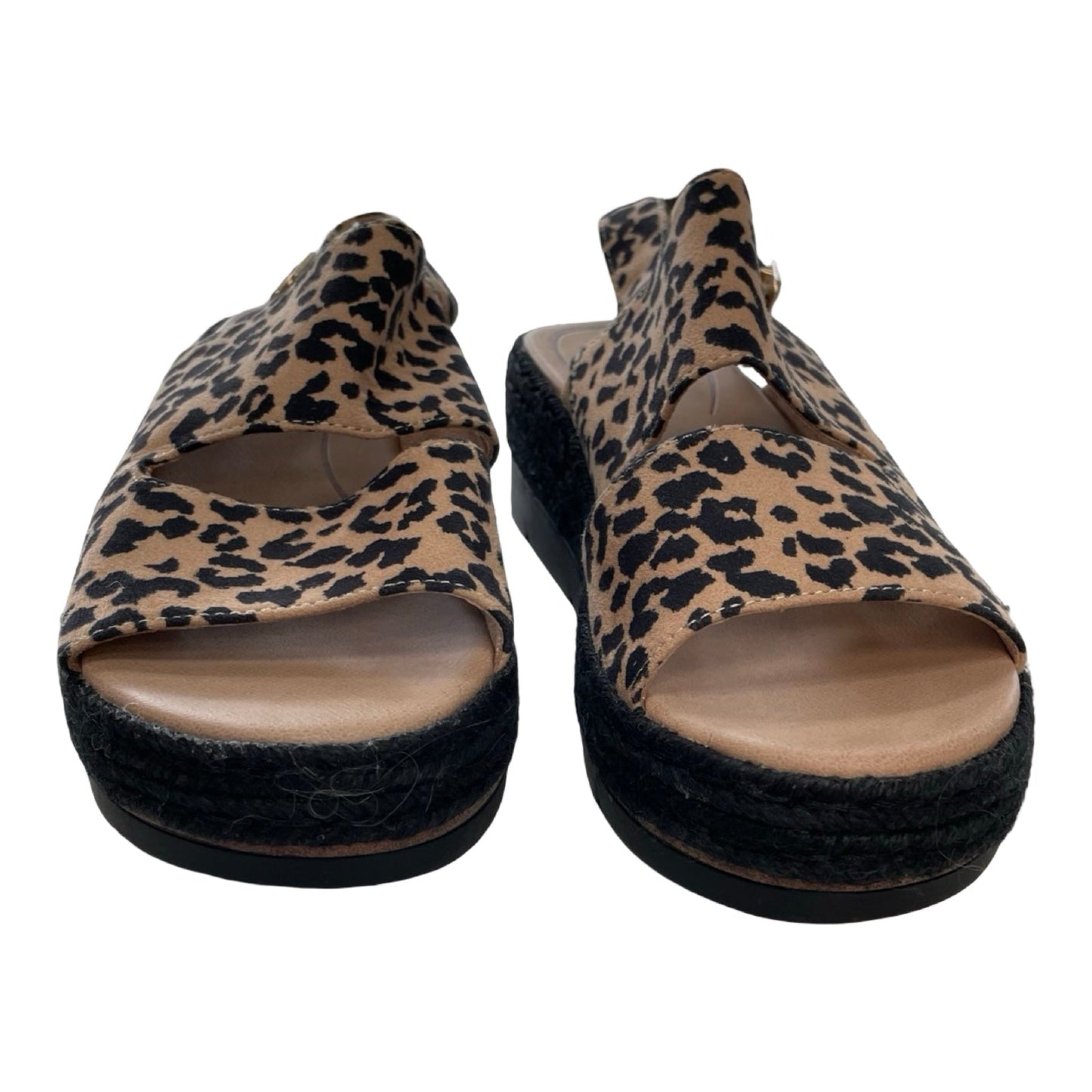 Sandals Flats By Dr Scholls In Animal Print, Size:7.5
