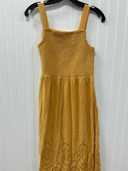 Dress Casual Maxi By Maurices In Yellow, Size:L