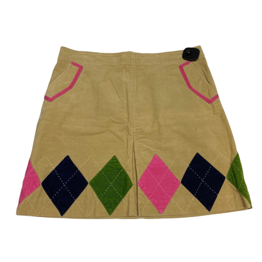 Skirt Designer By Lilly Pulitzer In Tan, Size:M