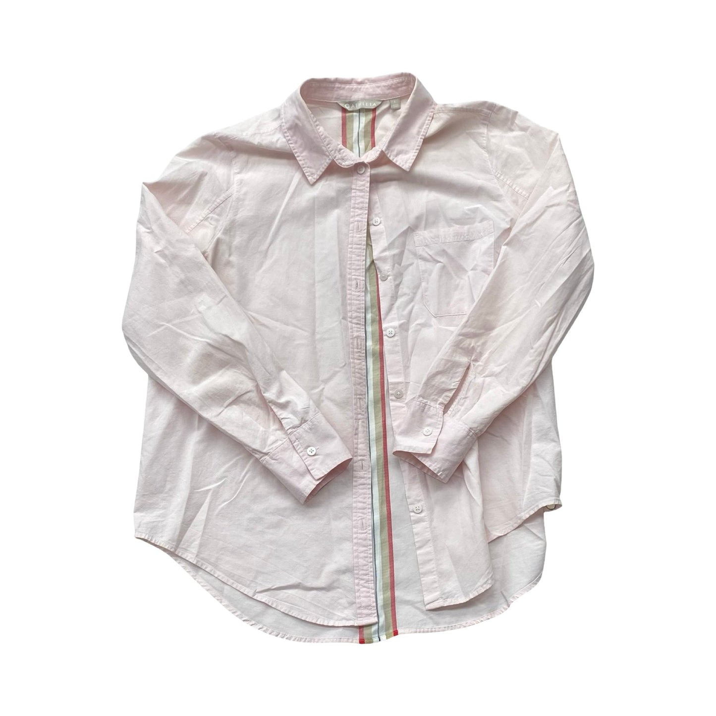 Top Ls By Athleta In Pink, Size:L