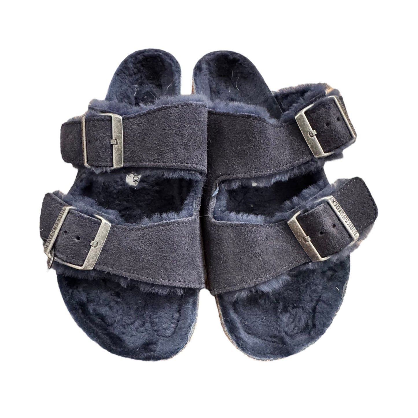 Sandals Designer By Birkenstock In Navy, Size:7