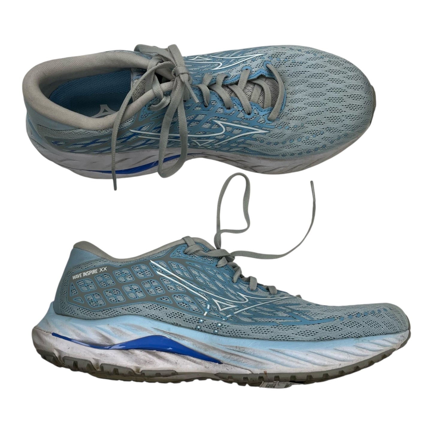 Shoes Athletic By Mizuno In Blue, Size:10.5