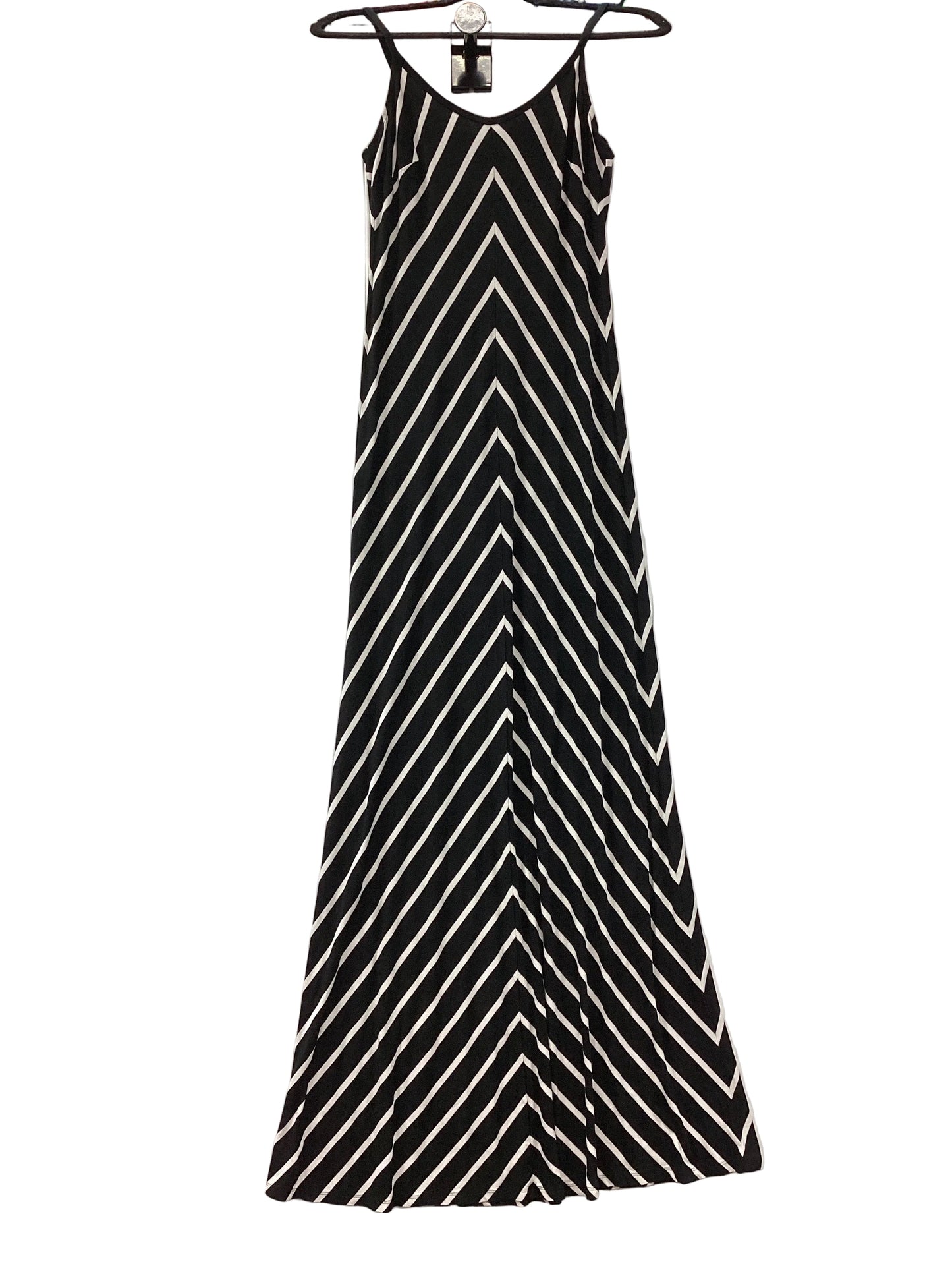 Dress Casual Maxi By Ann Taylor In Black, Size:Xs