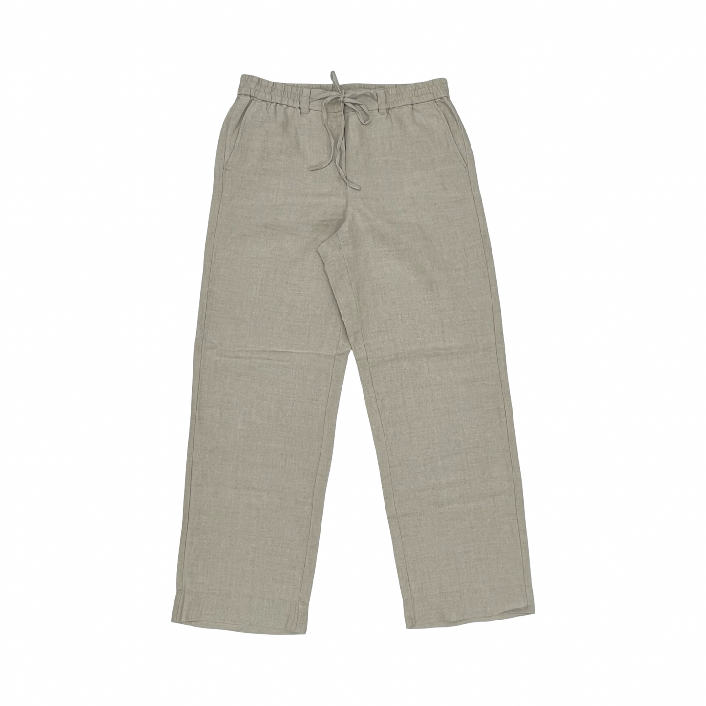 Pants Linen By Talbots In Tan, Size:10