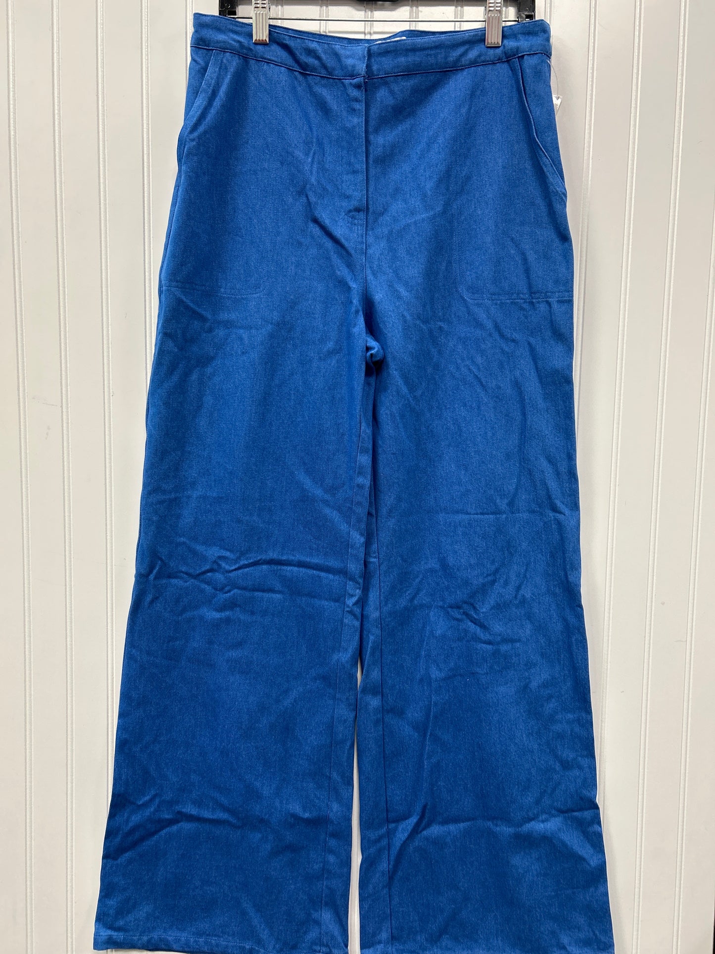 Pants Wide Leg By Lucy Paris In Blue, Size:L